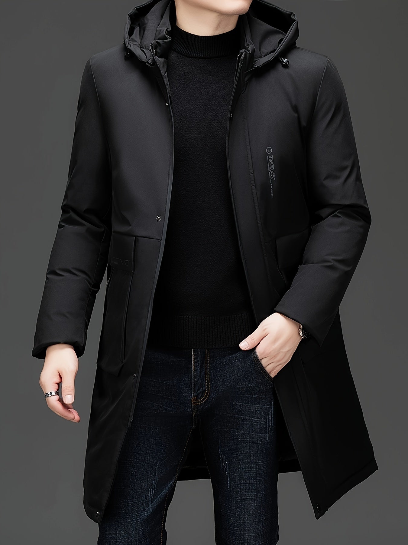 Lucas™ - Elegant Hooded Coat