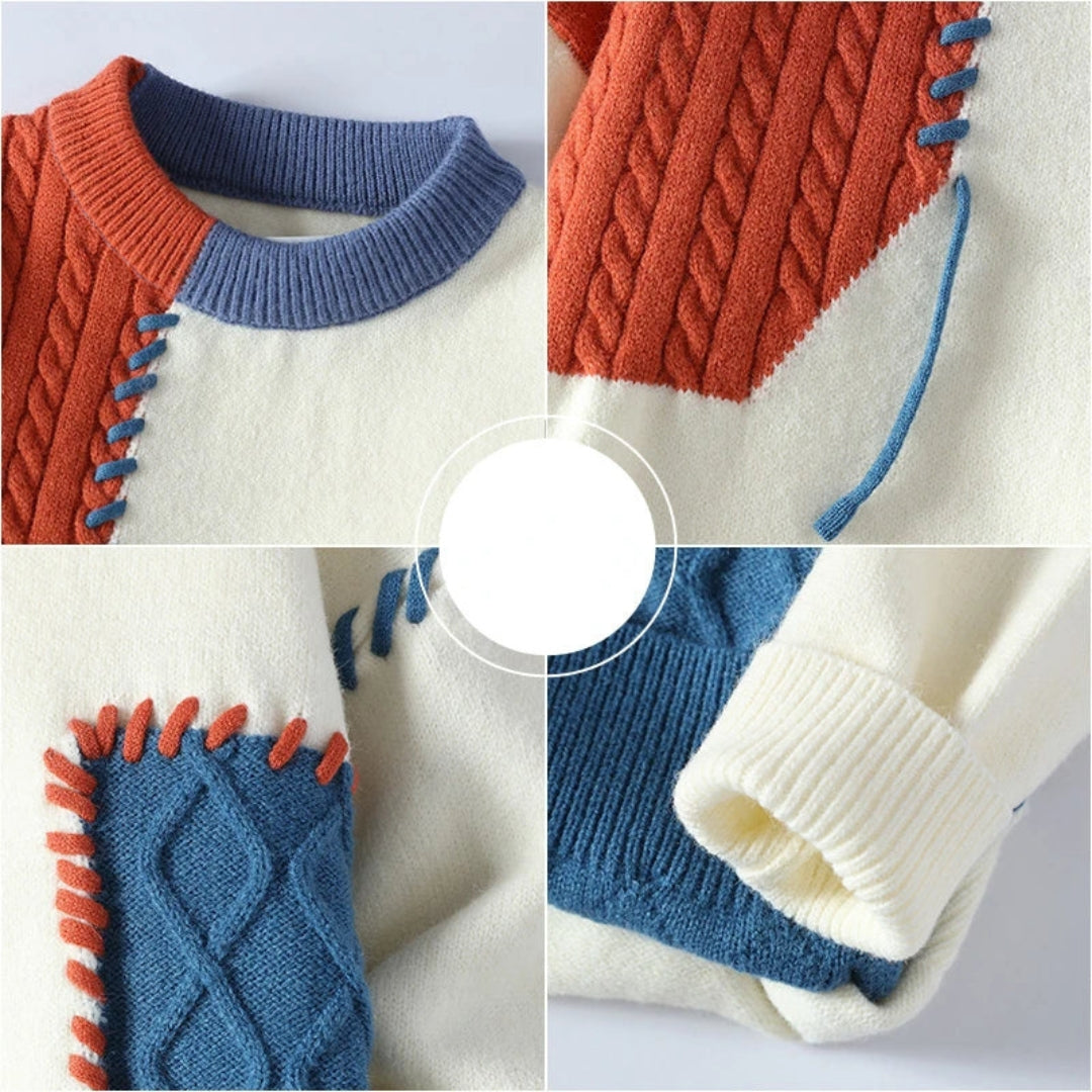 PatchBold | Designer Knit sweater