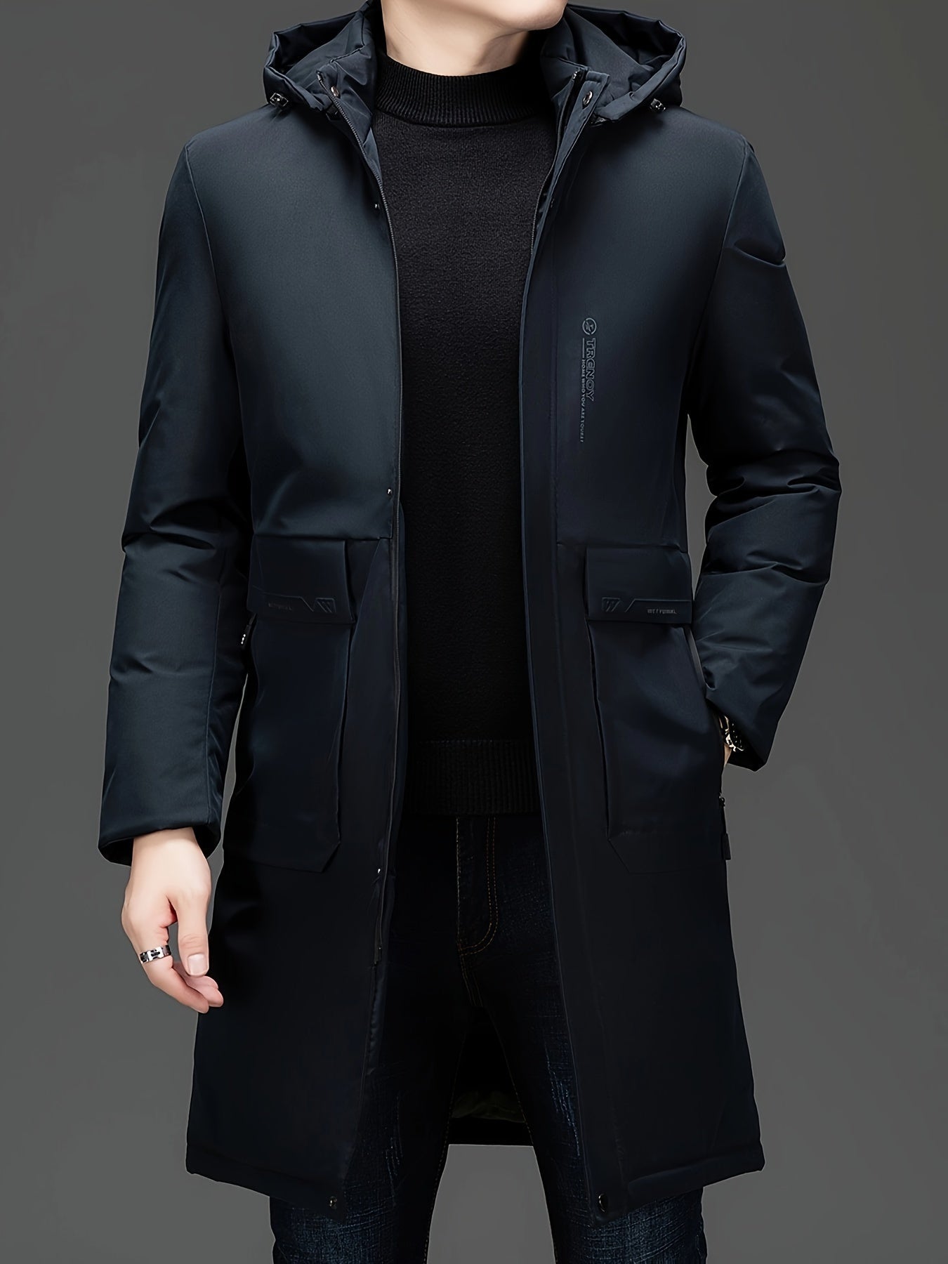 Lucas™ - Elegant Hooded Coat