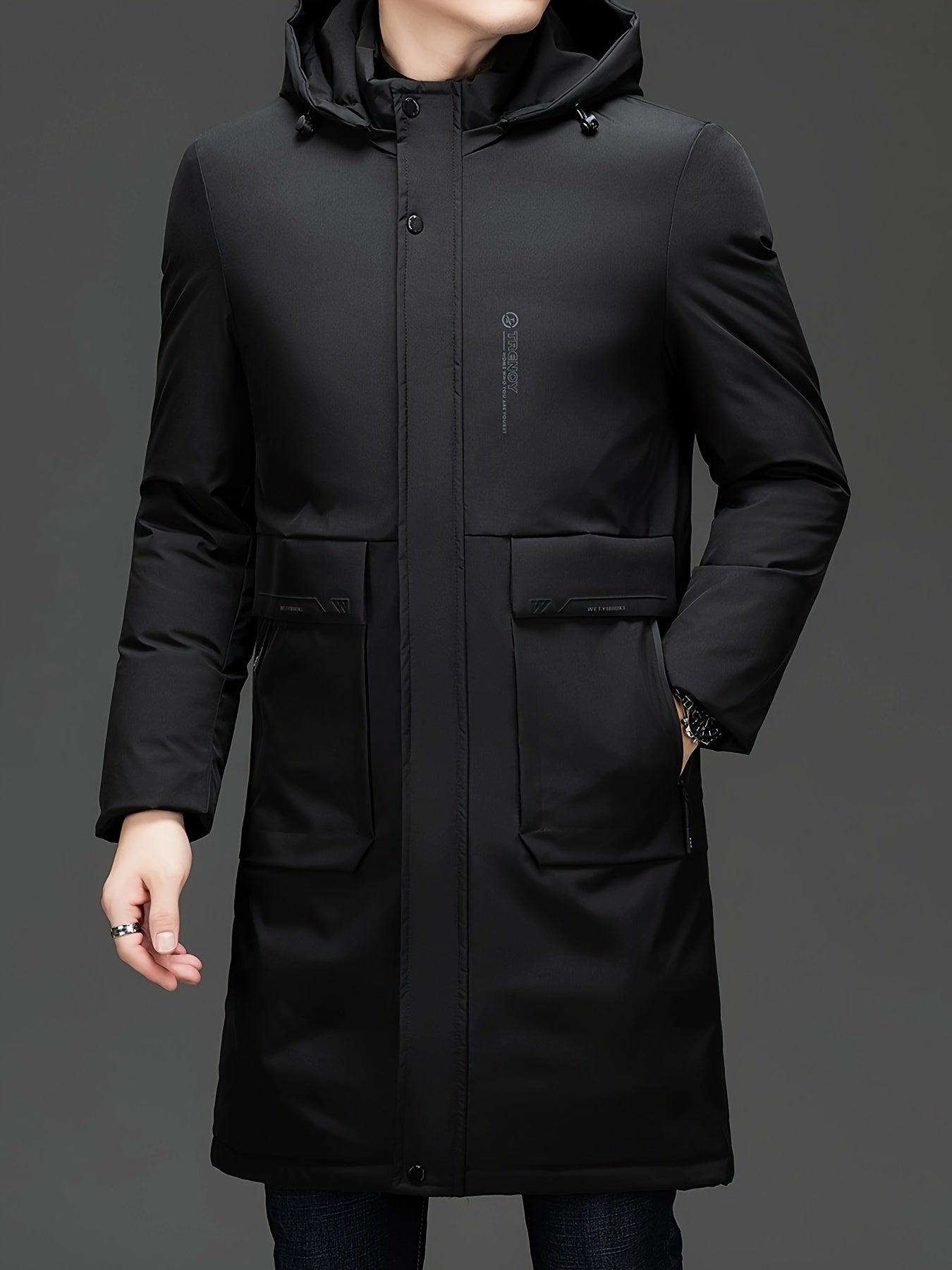 Lucas™ - Elegant Hooded Coat