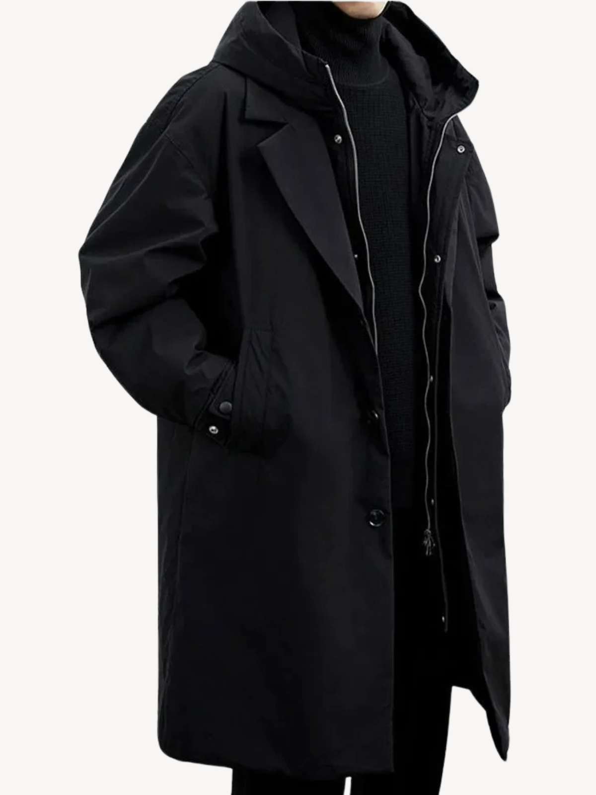 Noah™ - Classic Hooded Trench Coat