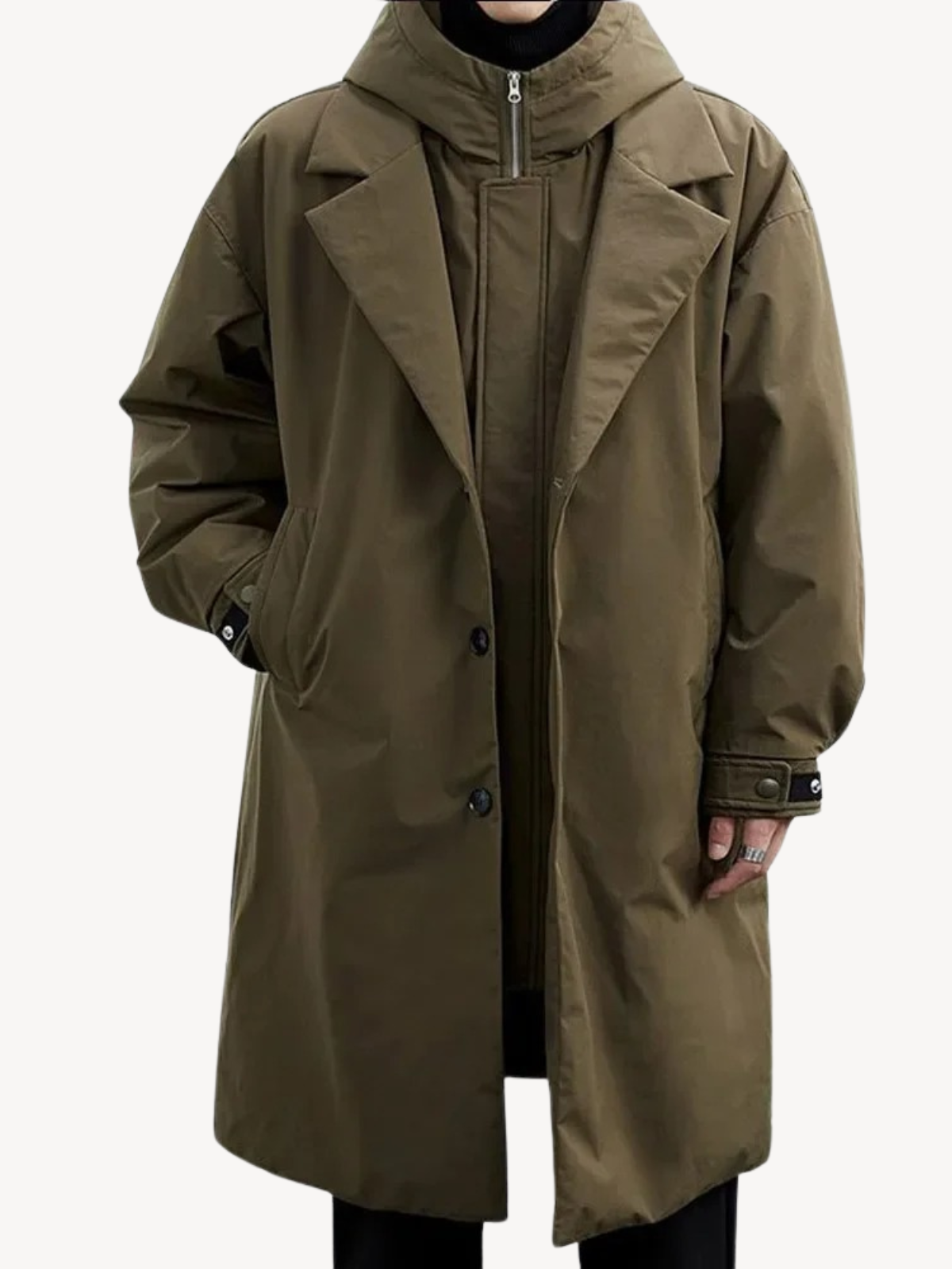 Noah™ - Classic Hooded Trench Coat