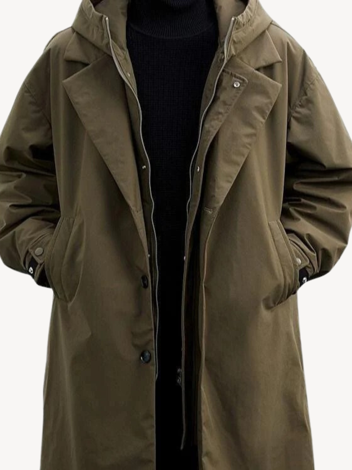 Noah™ - Classic Hooded Trench Coat