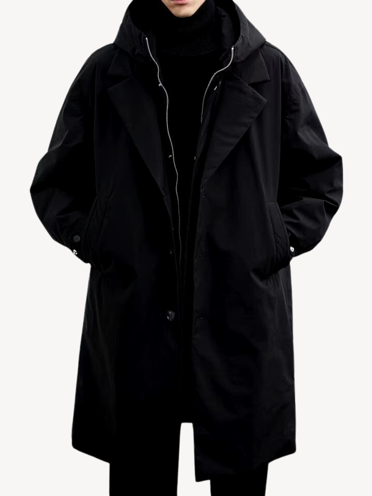 Noah™ - Classic Hooded Trench Coat