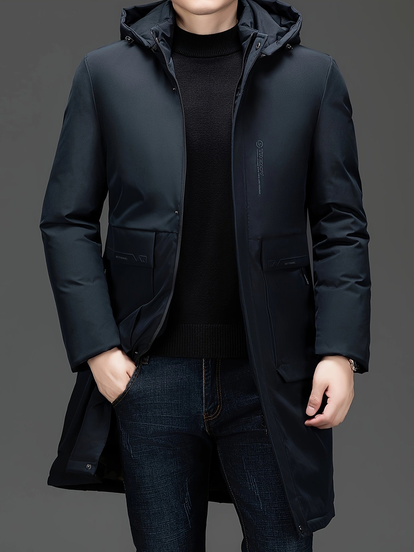 Lucas™ - Elegant Hooded Coat