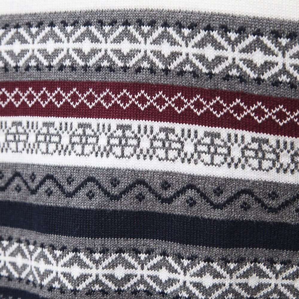 Samuel - Knit Sweater with Half Zipper